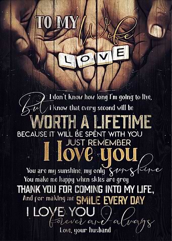 To my Wife