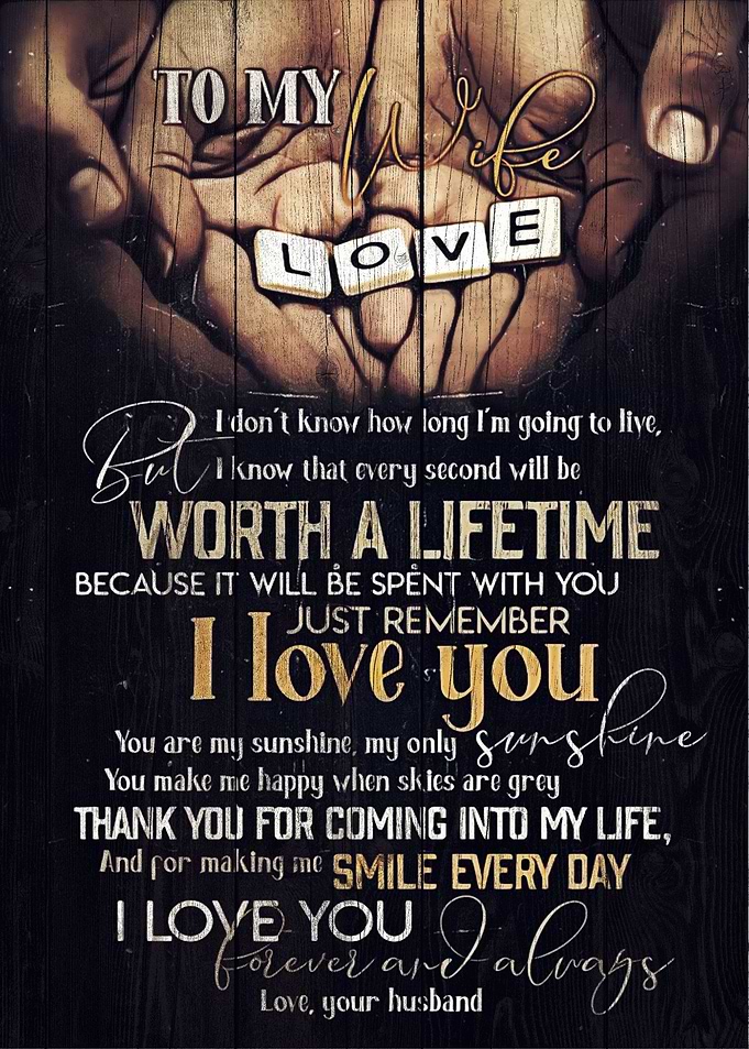To my Wife