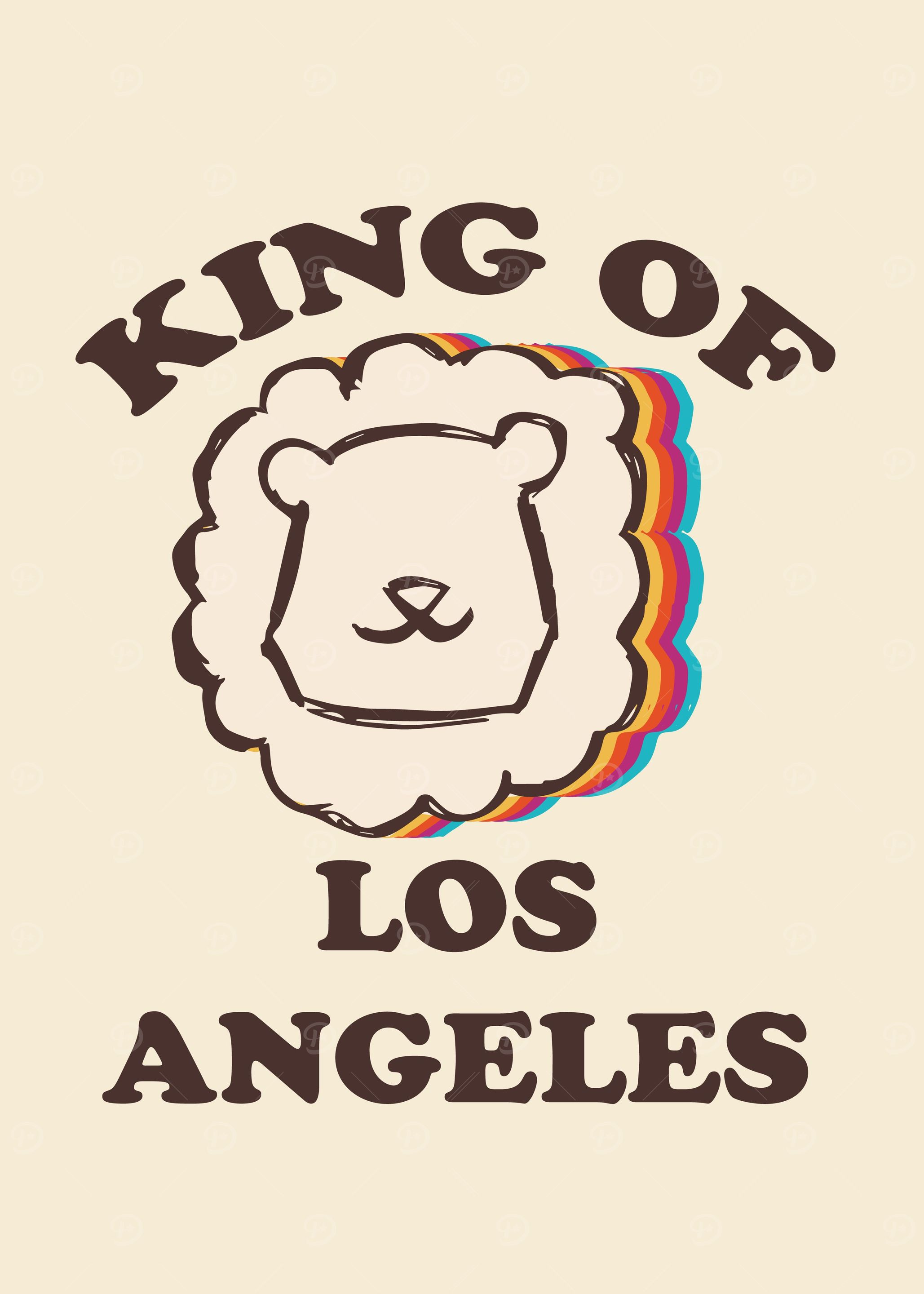 Vintage Lion Rainbow 23