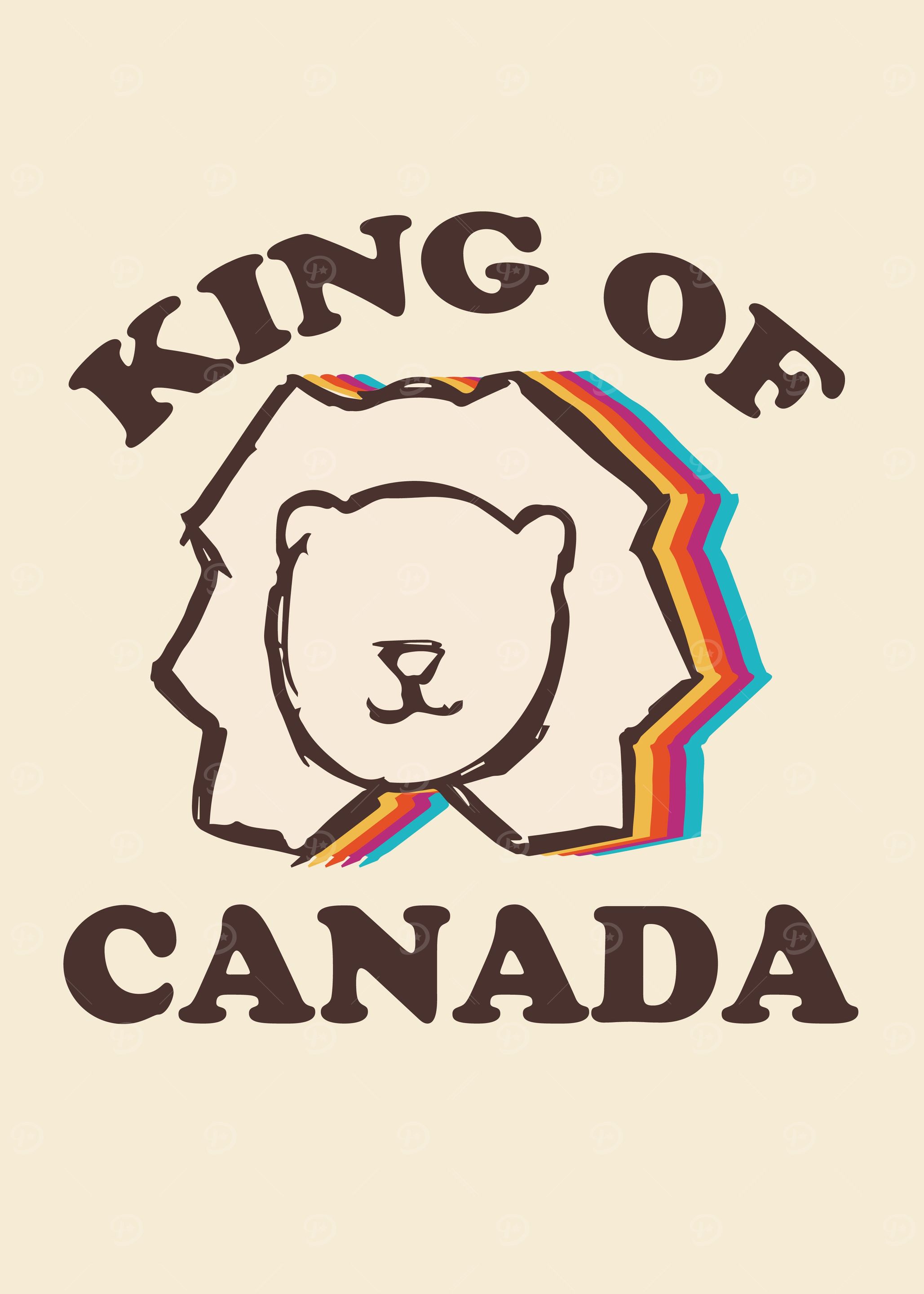 Vintage Lion Rainbow 15