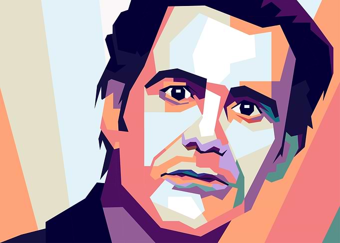 Jim Carrey Pop Art Style