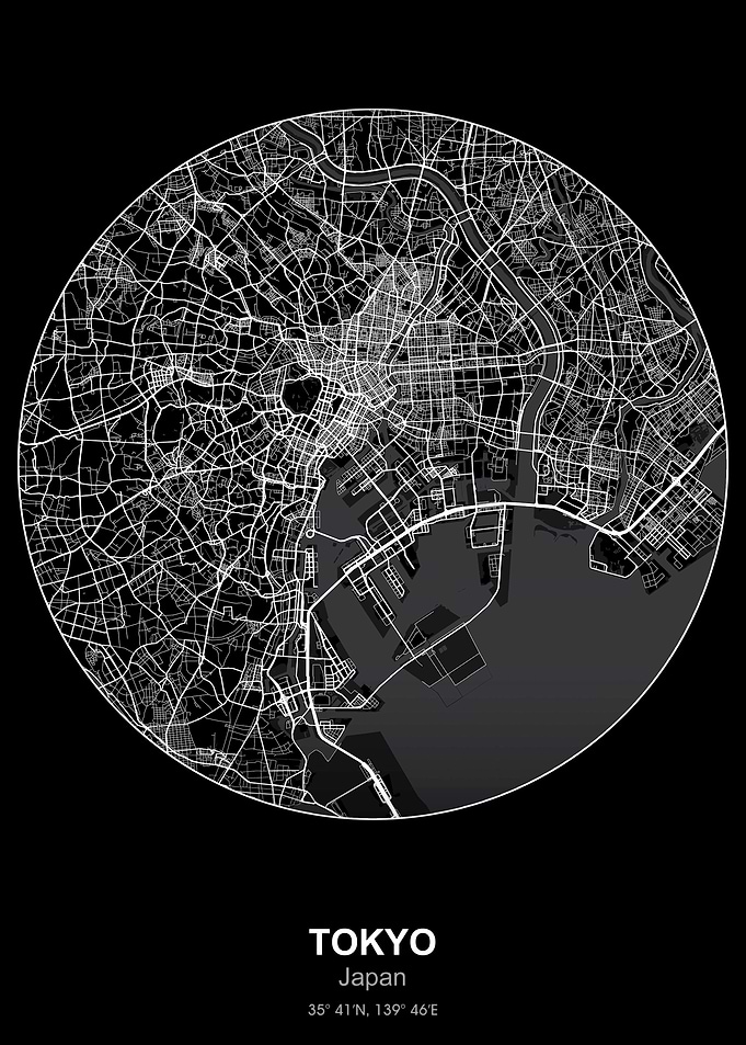 tokyo city map