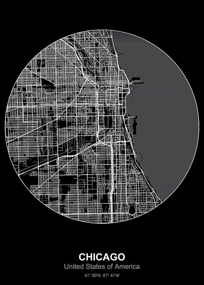 chicago city map
