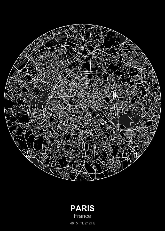paris city map