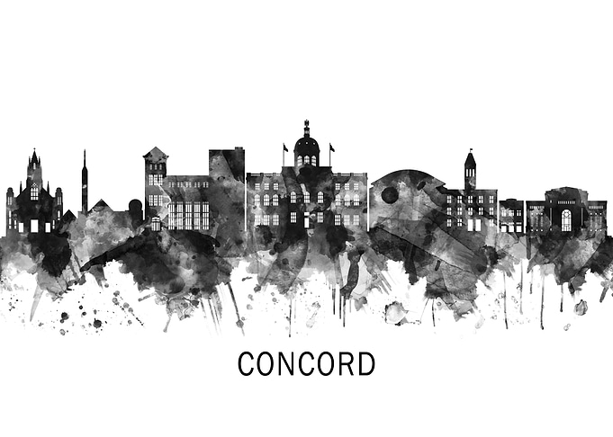 Concord Skyline BW