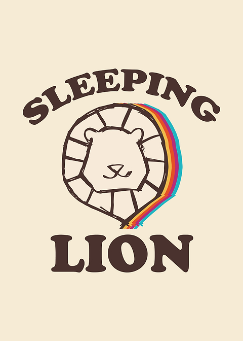 Vintage Lion Rainbow 3