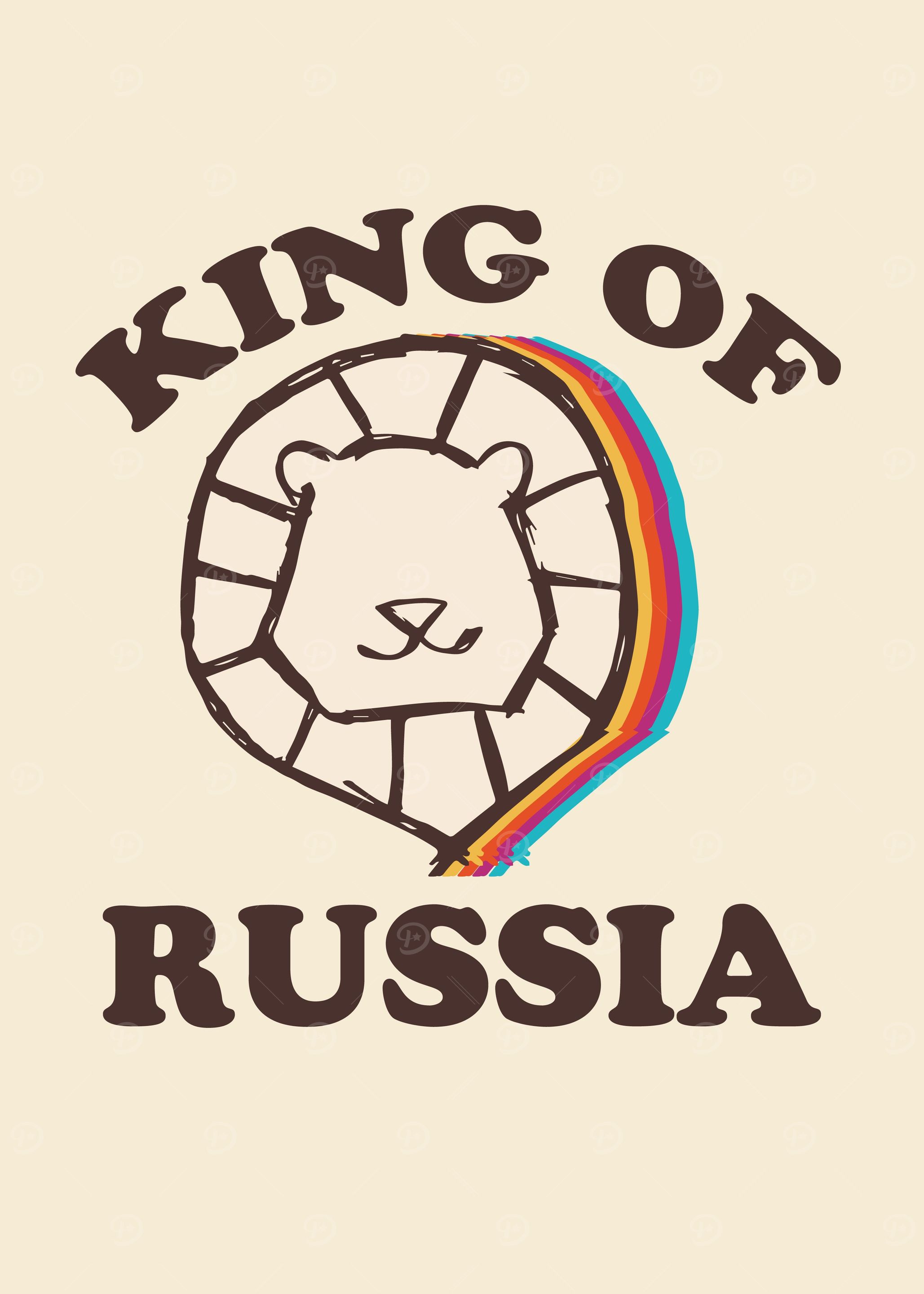 Vintage Lion Rainbow 19