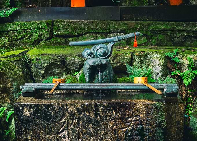 Fountain and sword