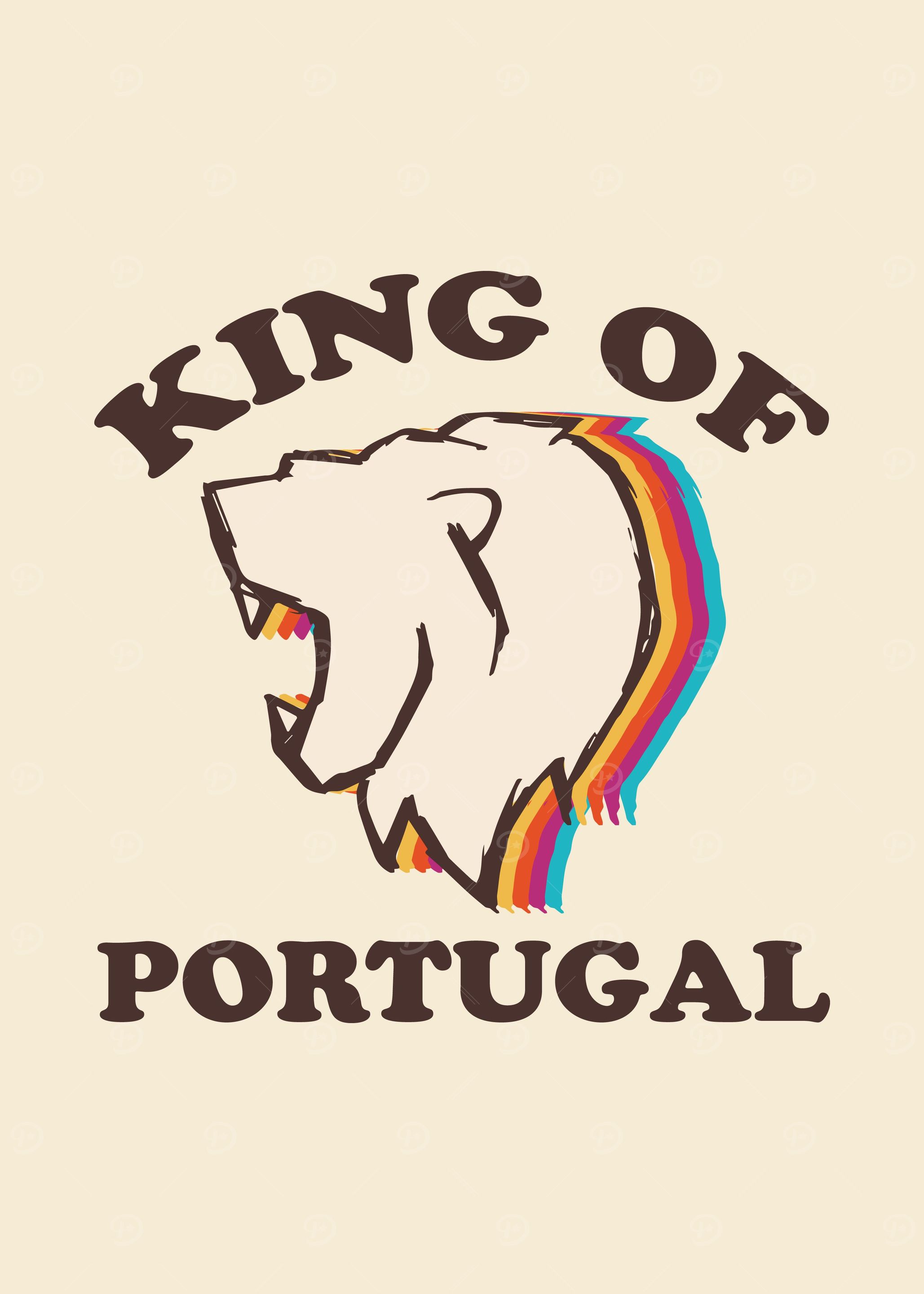 Vintage Lion Rainbow 14