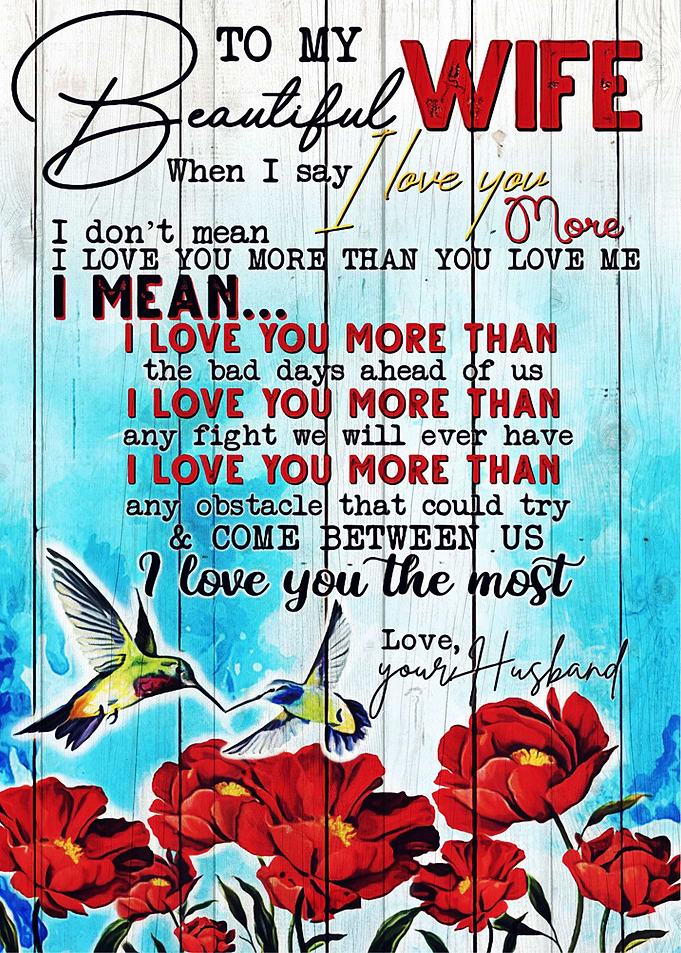 To my Wife