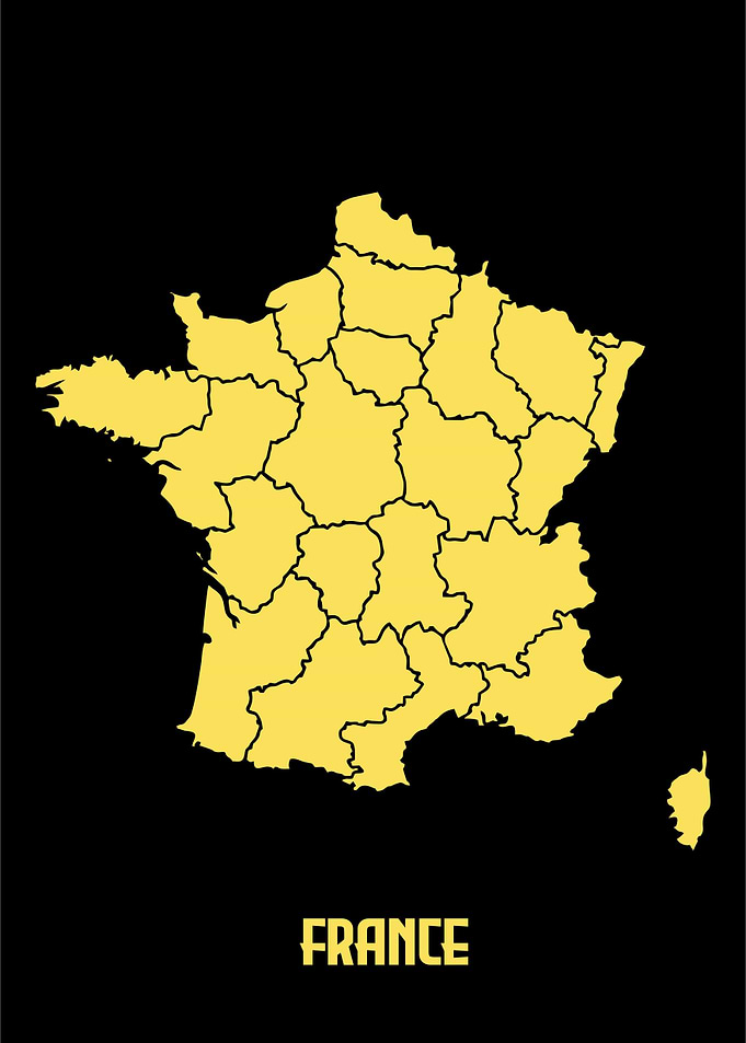 Map of France