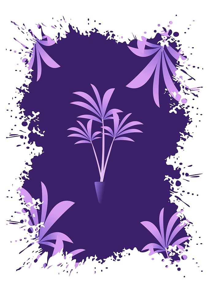 Purple nature