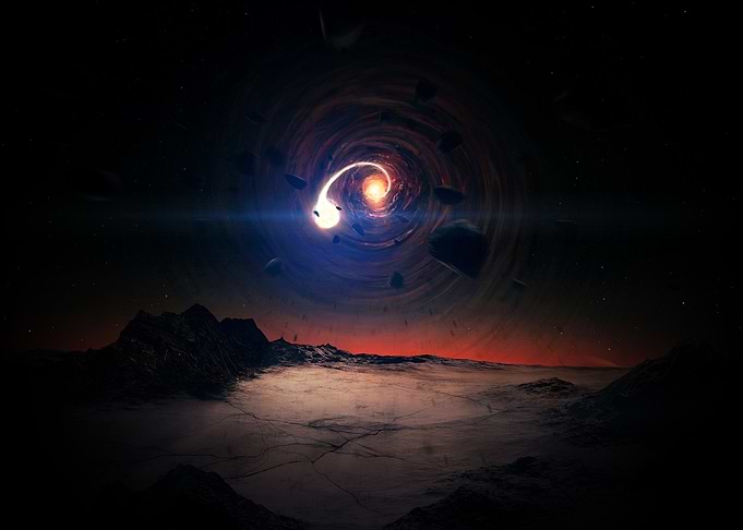 Sci Fi Landscape Bla