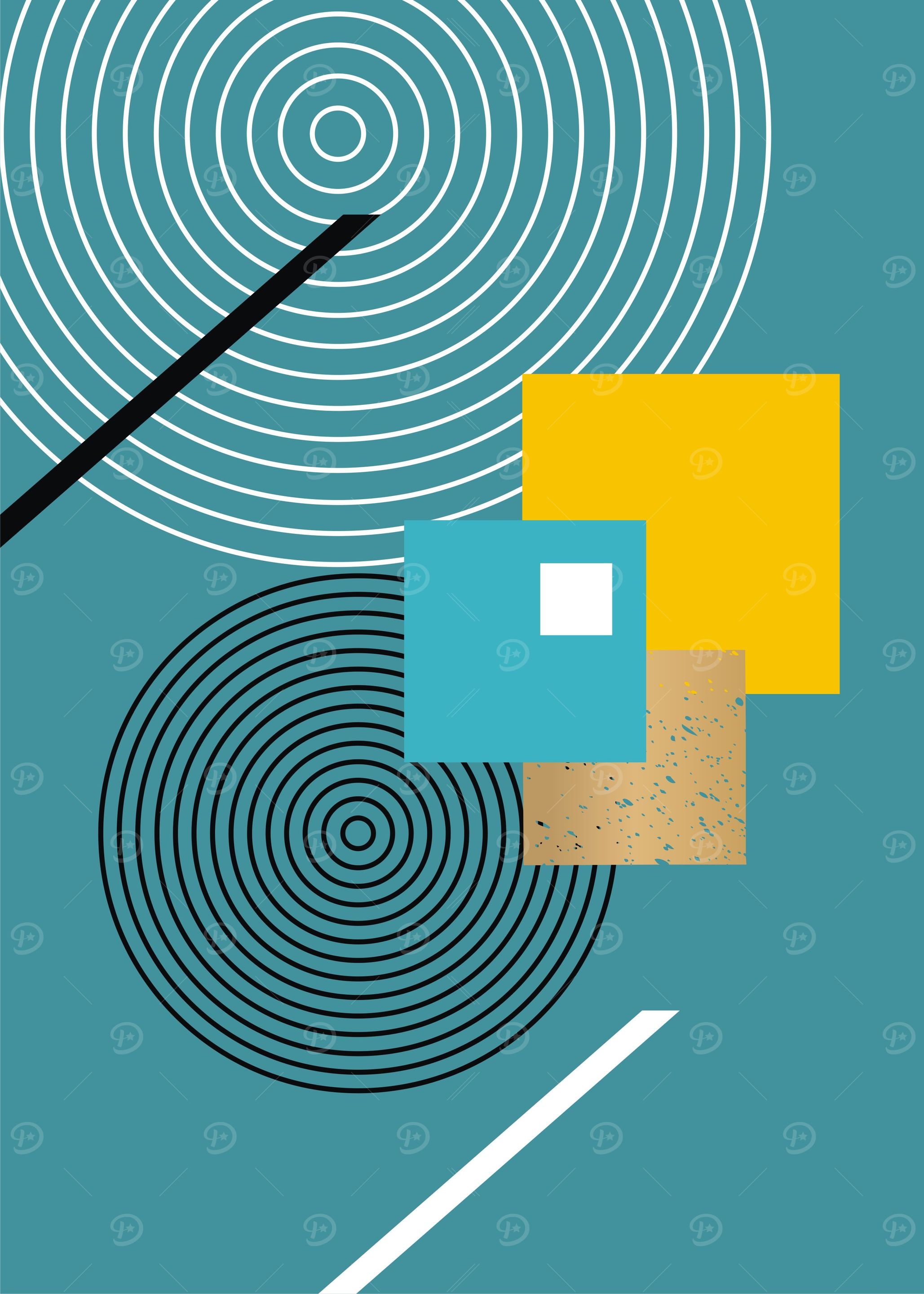 geometric art print