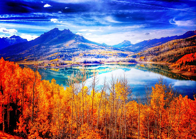 Earth Landscape Fall