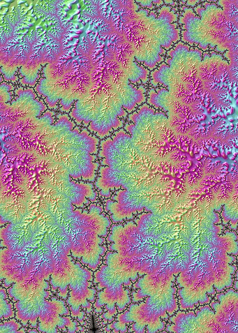 Rainbow Branching Fractal