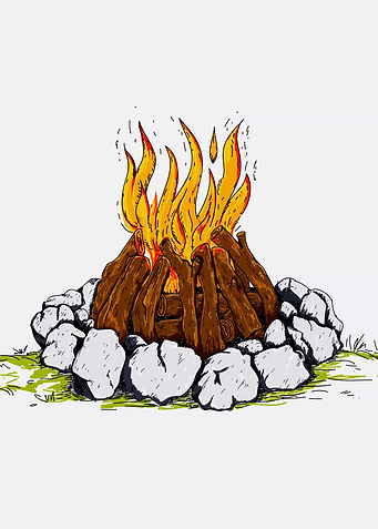 The beautiful Campfire