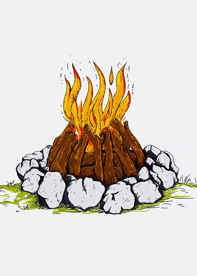 The beautiful Campfire