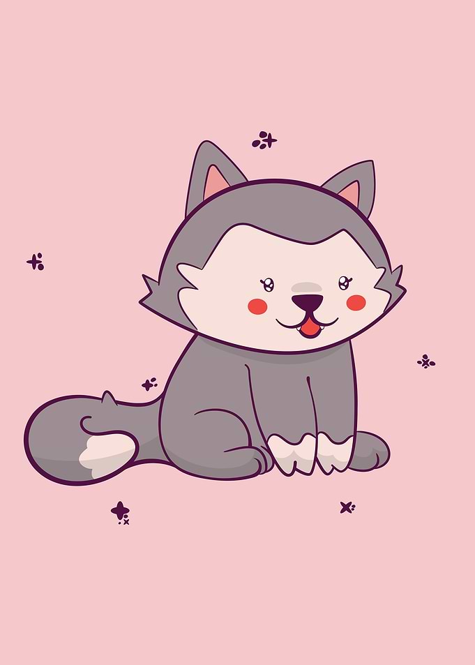 Kawaii Wolf