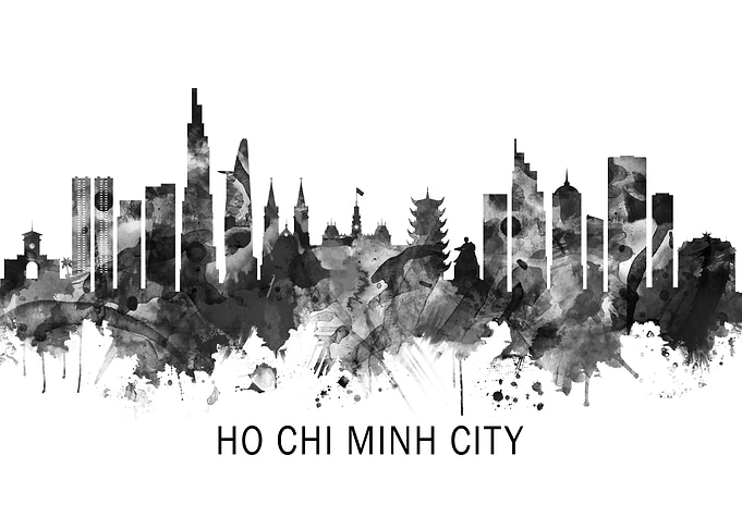 Ho Chi Minh City Skyline