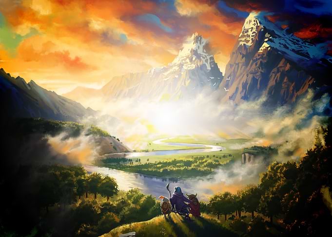 Fantasy Landscape Mo