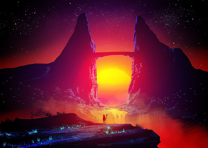 Fantasy Landscape Su