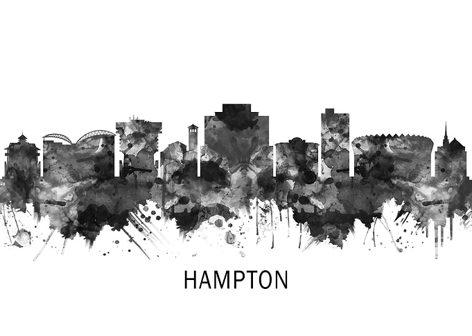 Hampton Virginia Skyline