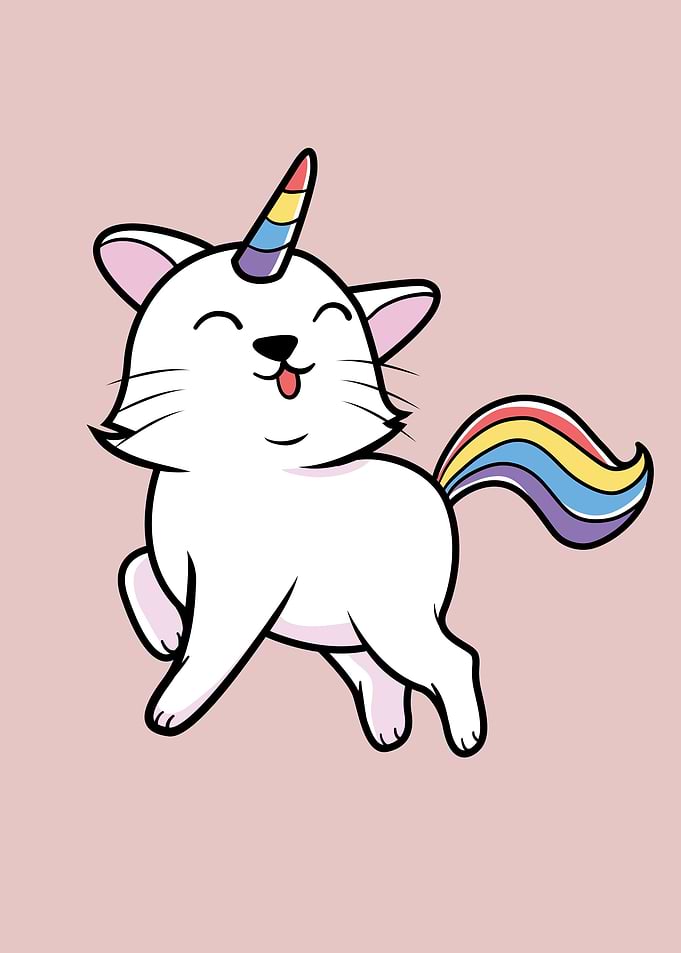 Cartoon Caticorn