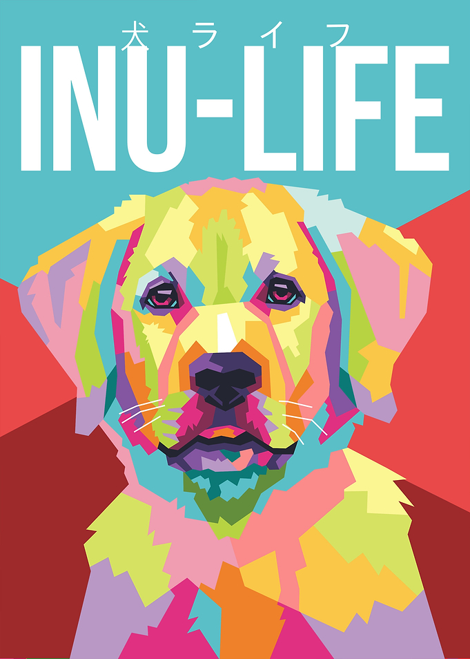 Inu life pop art wpap