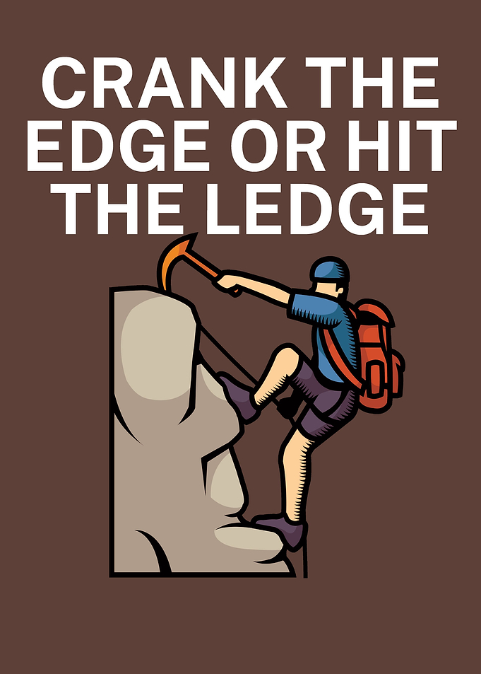 Climbing edge ledge