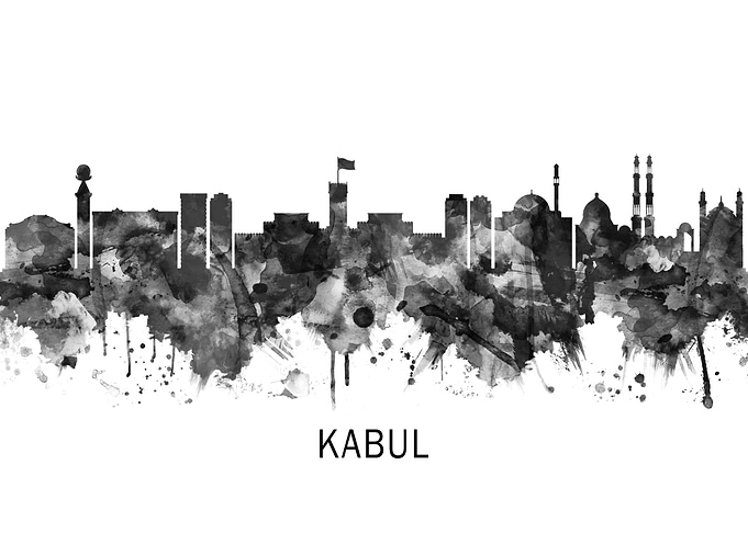 Kabul Afghanistan Skyline