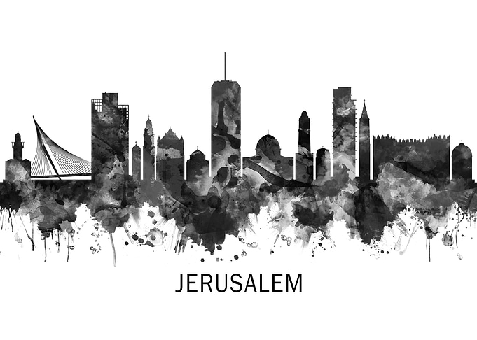 Jerusalem Israel Skyline
