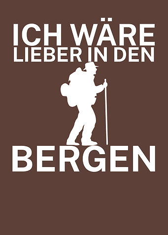 Bergsteiger Spruch