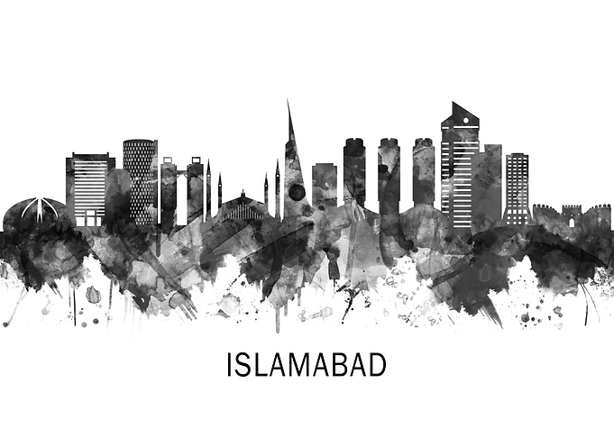 Islamabad Pakistan Skyline
