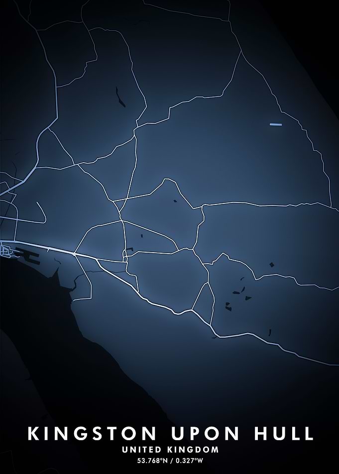 Kingston upon Hull Map