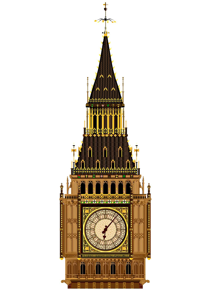Big Ben Clock Face
