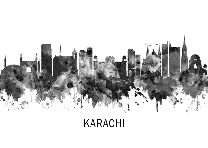 Karachi Skyline Pakistan