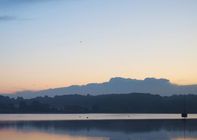sunrise reflections