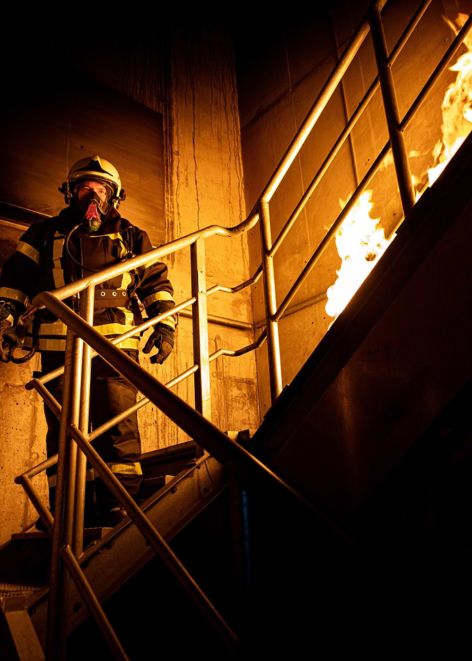 fire stairs