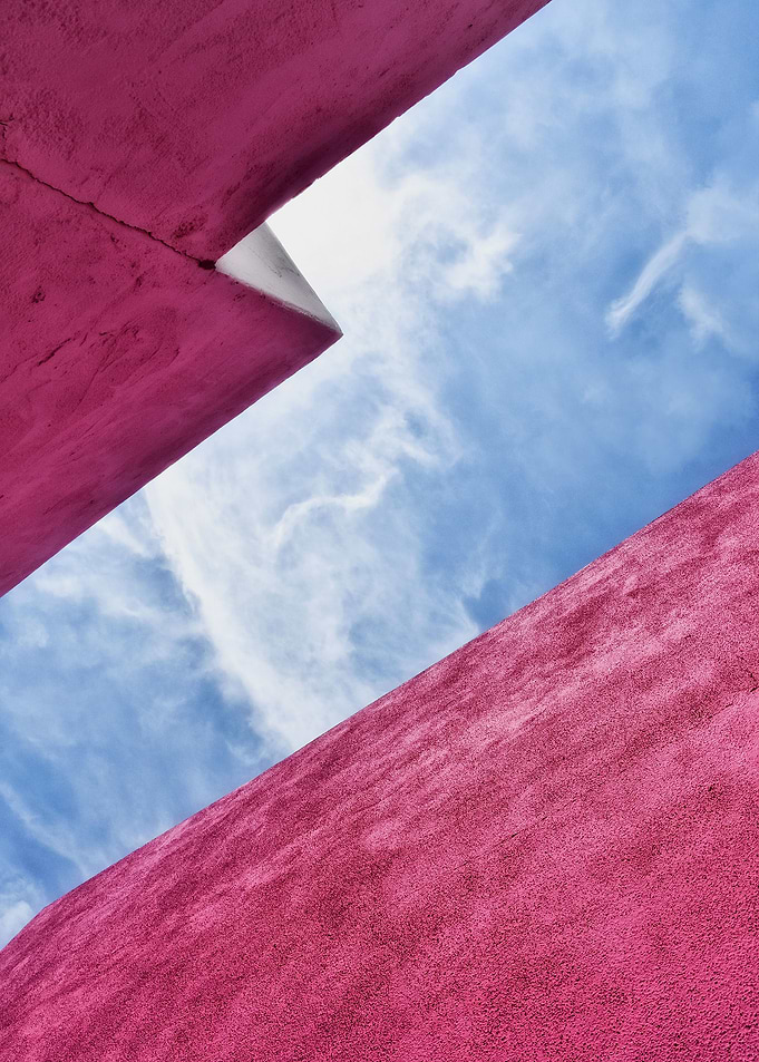 pink walls in the sky