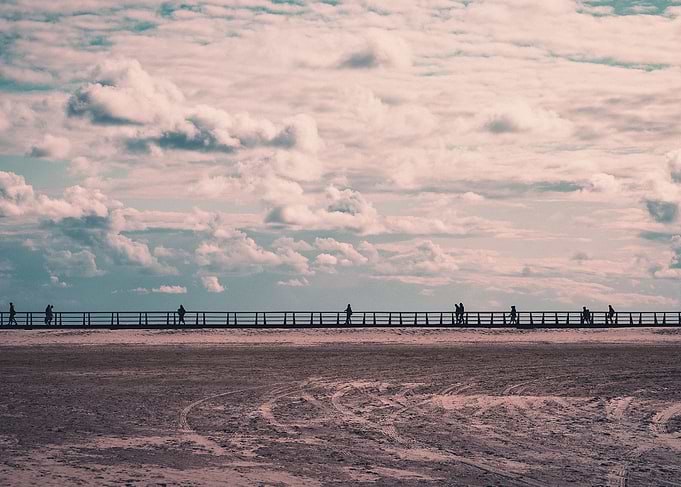 Peoples at the beach
