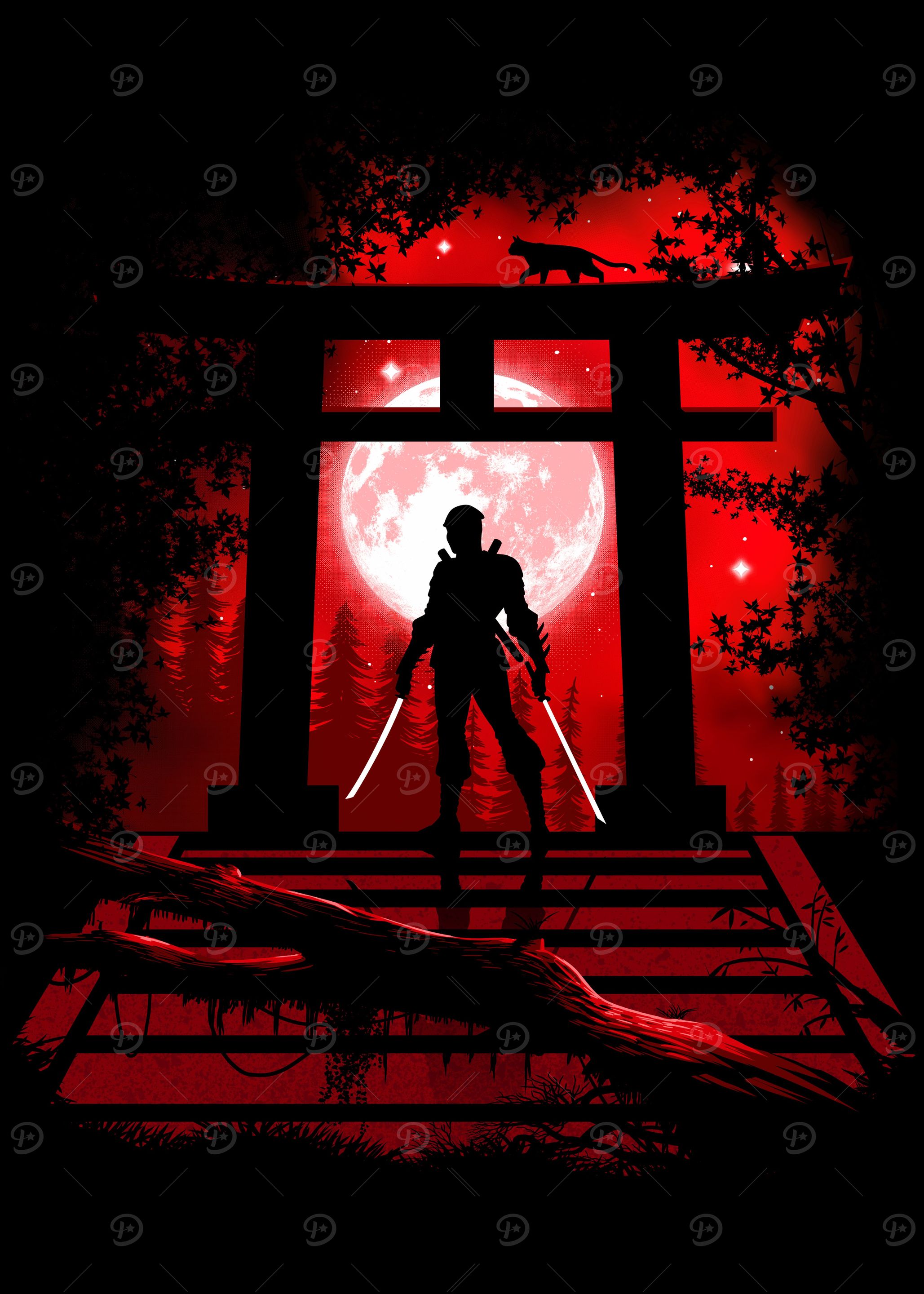 Red ninja