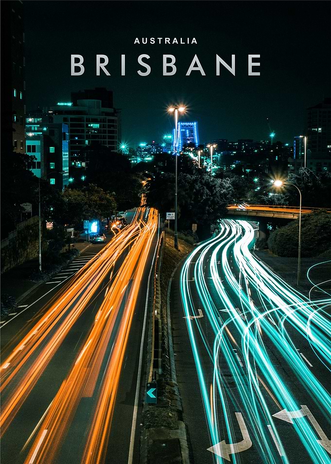 Brisbane night view