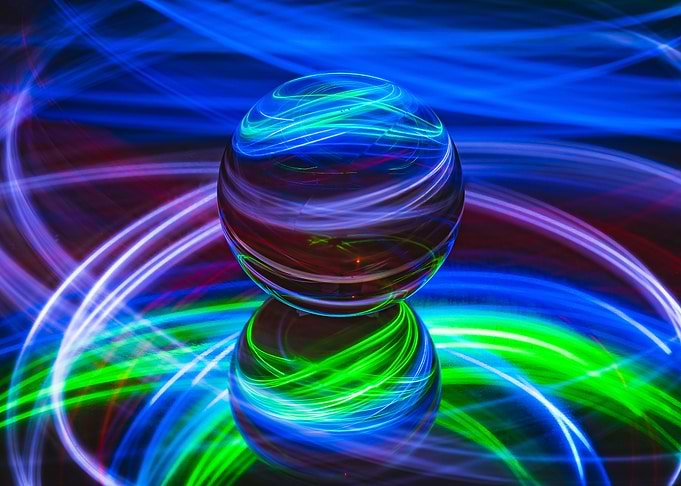 Glass Ball Abstract