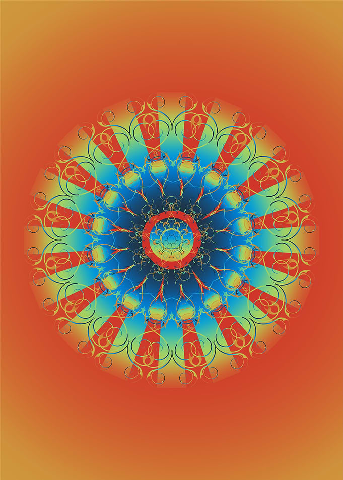 Earth Angel Mandala