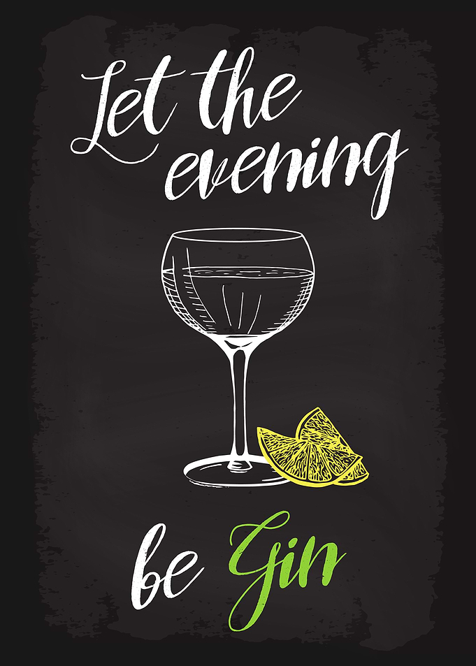 Let the evening be Gin