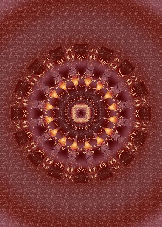Chocolate Mandala