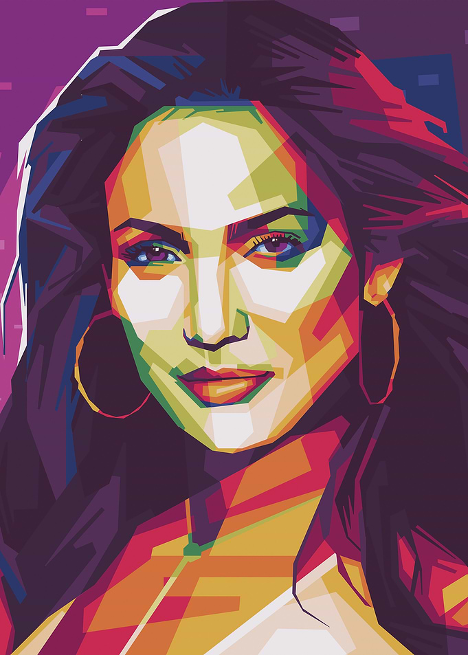 Jennnifer Lopez pop art