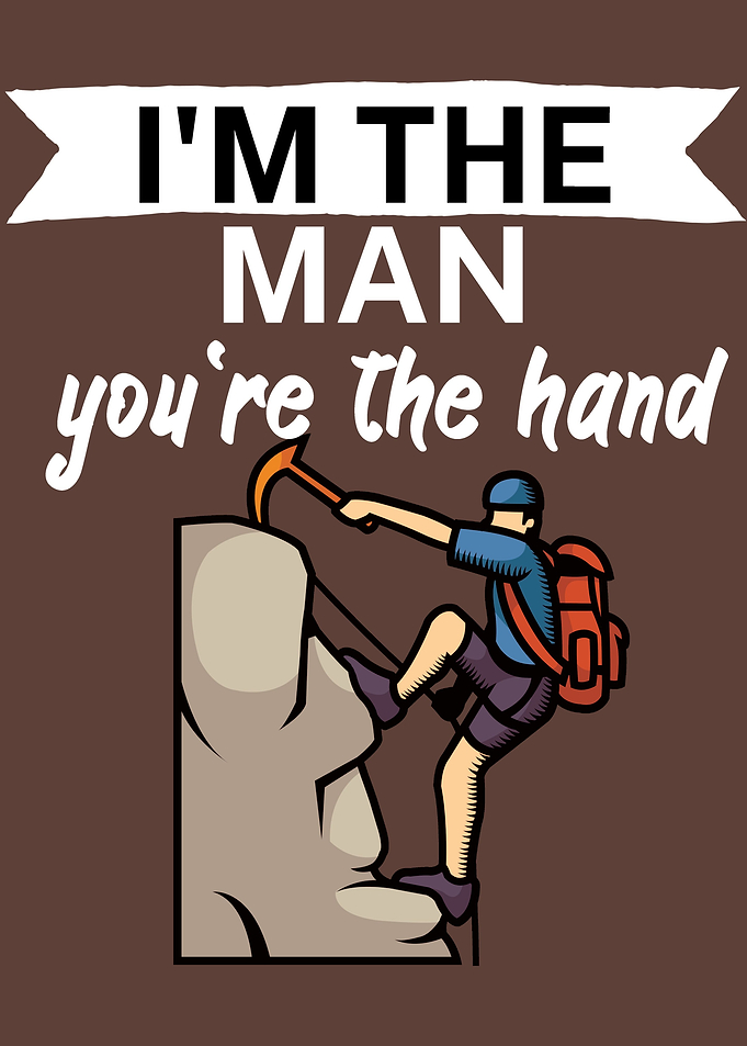 Climbing im the man