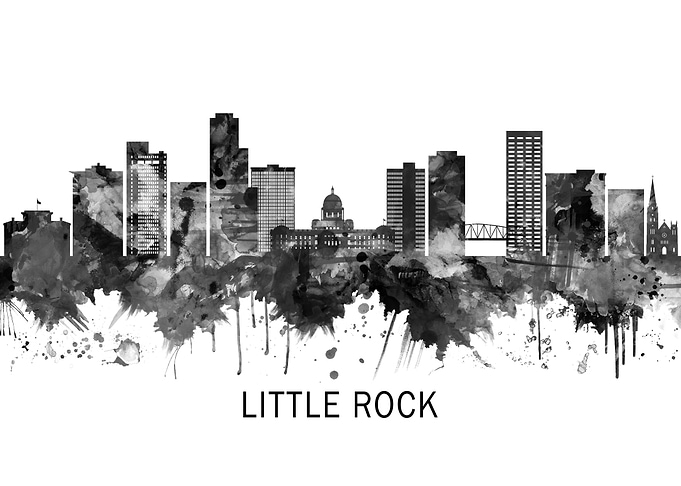 Little Rock Skyline